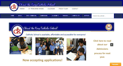 Desktop Screenshot of ctk-catholicschool.org